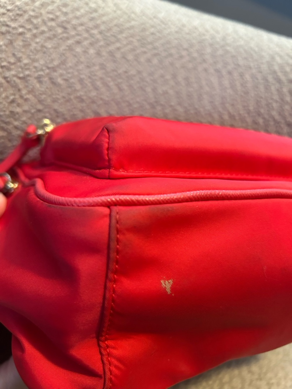 Kate Spade Red Nylon Mini Backpack - Picture 8 of 10